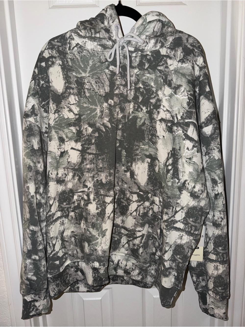 Light Colored Camo Designed Hoodie